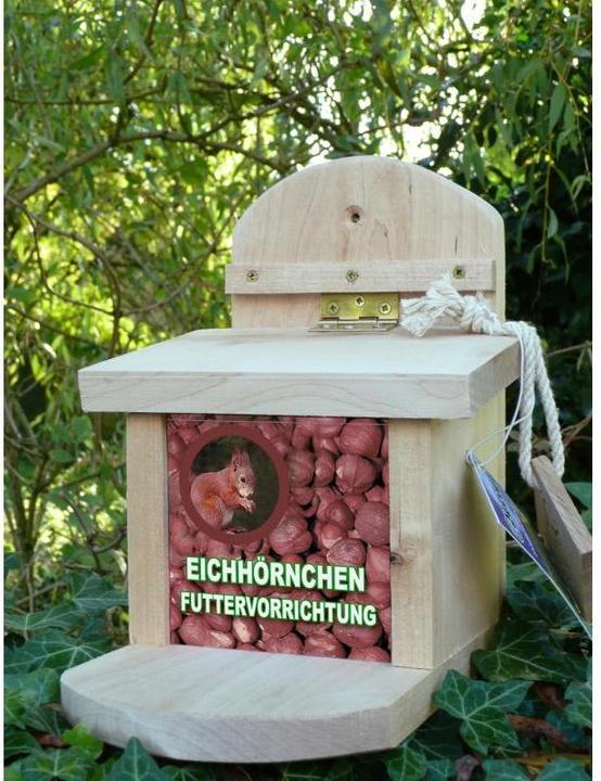 Produktbild Wildlife World Eichhörnchenfutterstation, 23 x 17 x 19 cm, FSC Mix