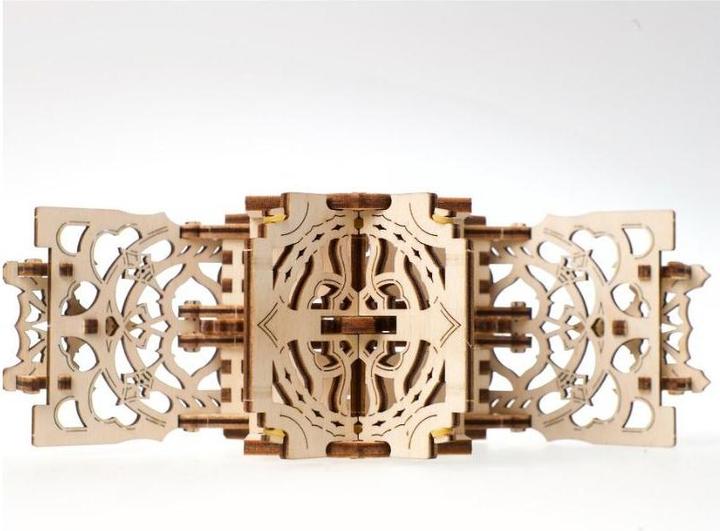 Actual product image Ugears Cube container 3D wooden puzzle