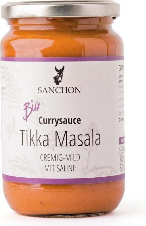 Actual product image Sanchon Tikka Masala curry sauce, Indian (jar) (340 g)