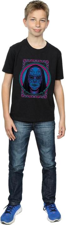 Image du produit - T-shirt NEON DEATH EATER MASK - Garçon (128)