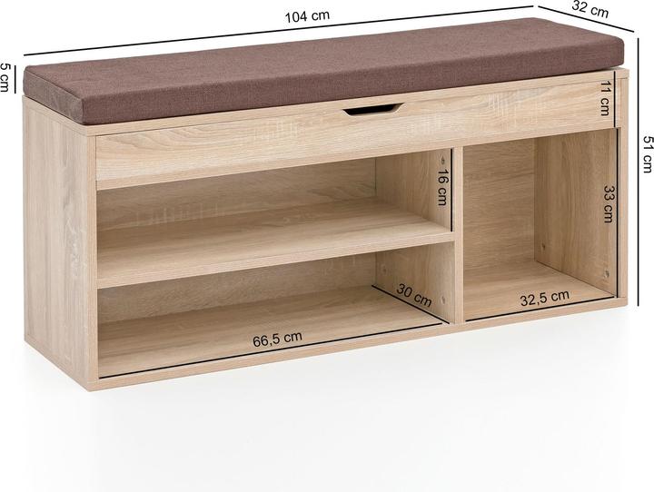 Actual product image Wohnling Reece (104 x 32 x 51 cm)