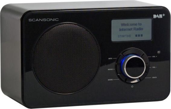 Actual product image Scansonic IN220BT (Web radio, DAB+, Bluetooth, Wi-Fi)