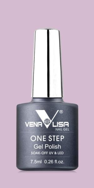 Actual product image Venalisa 3 in 1 Gellacquer Grey Fuchsia UV/LED (grey fuchsia, UV gel varnish)