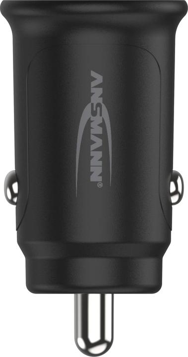 Actual product image Ansmann Charger InCar Charger 12-24V DC/3000mA/30W/KFZ/USB/USBC/5V