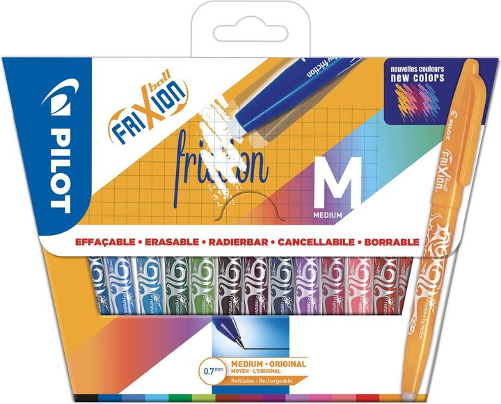 Pilot FriXion Ball (Mehrfarbig, 15 x)
