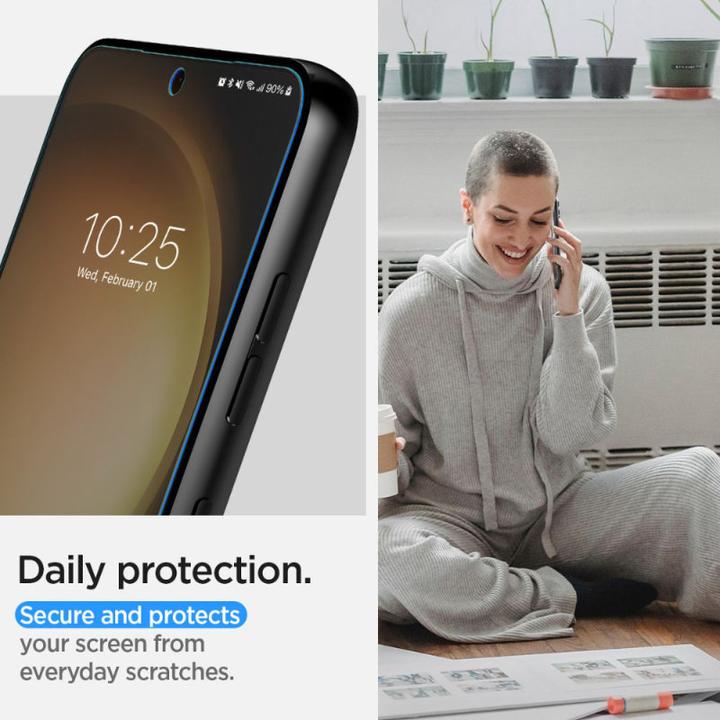 Produktbild Spigen Folia Neo Flex Sam S23+ S916 2szt aplikacja na mokro AFL05951 (1 Stück, Samsung Galaxy S23+)