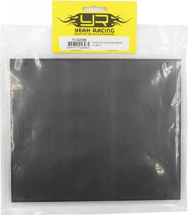Produktbild Yeah Racing Setup Platte Graphite für Mini-Z