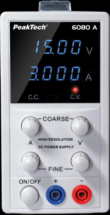Produktbild Peaktech P 6080 A Linear Labornetzgerät
