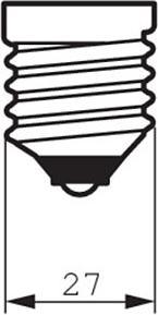 Image du produit Philips Lampe à décharge (E27, 53 W, 3600 lm, 1 x, G)