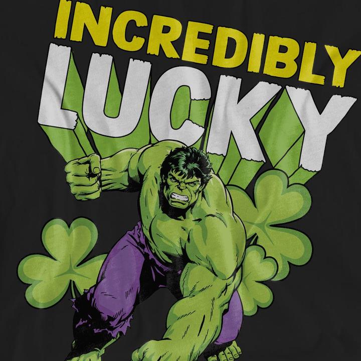 Produktbild Hulk Incredibly Lucky TShirt St PatricksTag (XL)