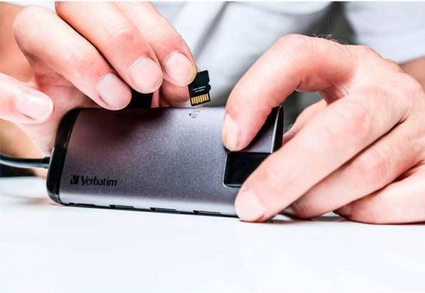 Actual product image Verbatim Multiport (USB-C, 1 Ports)