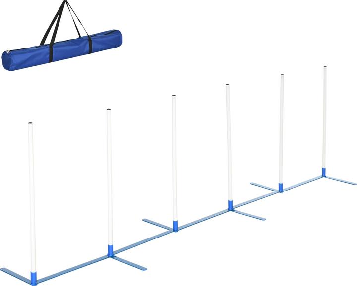 Produktbild PawHut Hundetrainigsset inkl. Tasche (Agility)