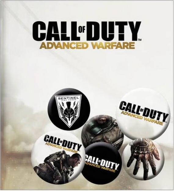 Call of Duty Abzeichen Advanced Warfare 6erPack