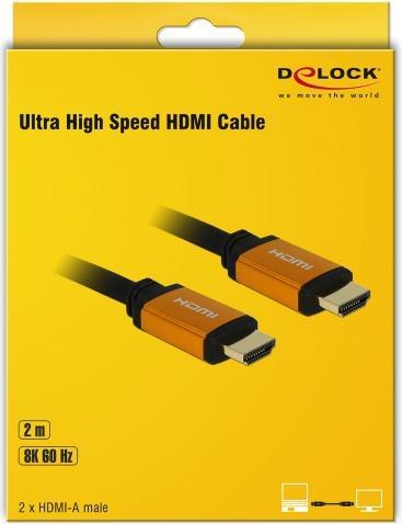 Actual product image Delock HDMI (Typ A) — HDMI (Typ A) (2 m, HDMI)