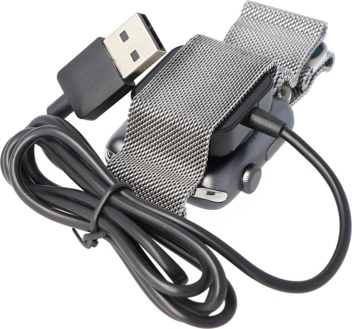 Image du produit AccuCell Station de charge USB compatible avec Apple Watch Series 1, 2, 3, 4, 5 noir