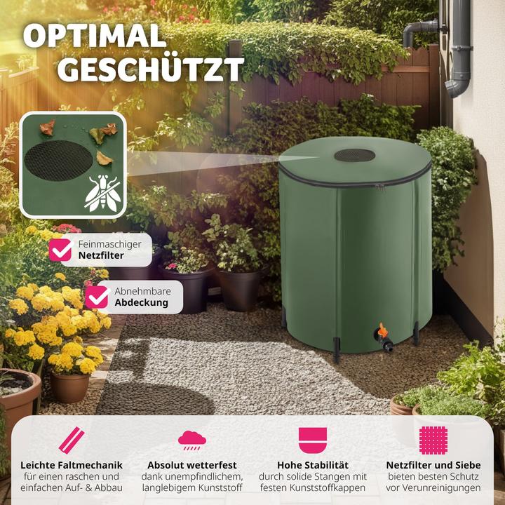 Produktbild tectake Regenwassertank (200 l)