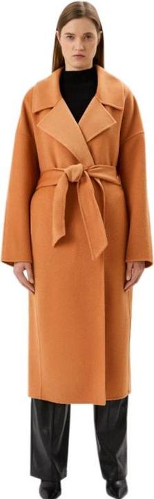 Actual product image Calvin Klein Double Faced Oversized Wrap Coat (38)