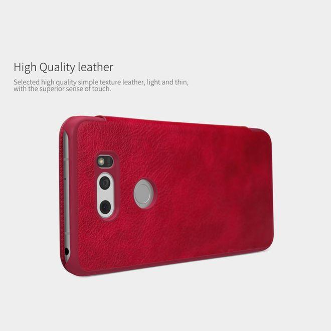 Actual product image Nillkin Qin Series (LG V30)