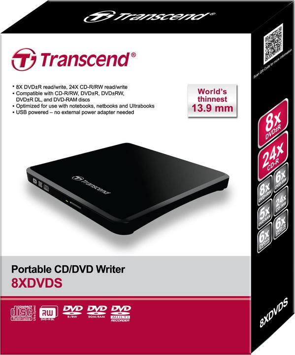 Produktbild Transcend SuperSlim (DVD Brenner)