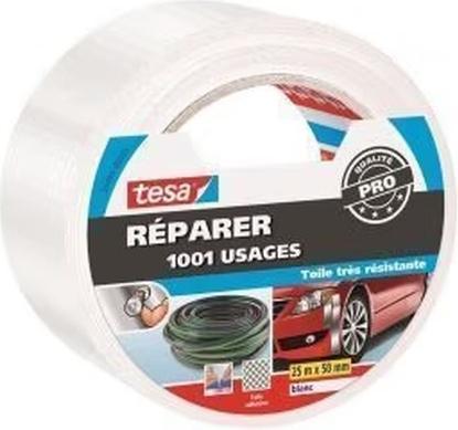 Actual product image tesa Weisses Reparaturband 25 m x 50 mm (50 mm)