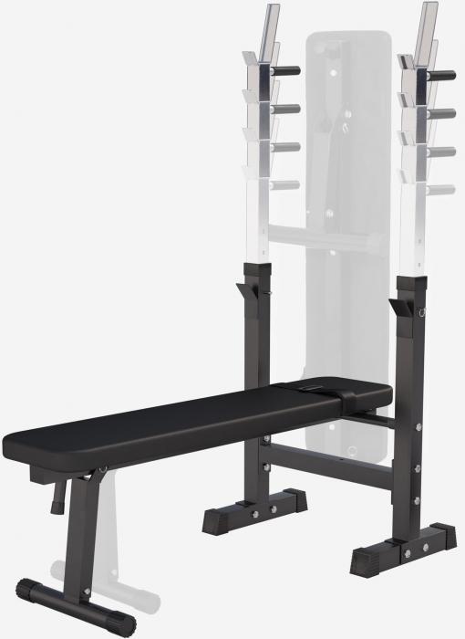 Image du produit Gorilla Sports Banc de musculation avec étagère