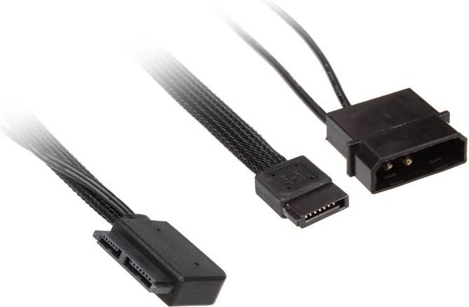 Actual product image Silverstone SST-CP10 Slimline SATA to SATA Adapter