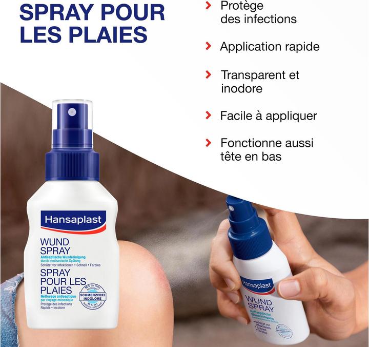 Actual product image Hansaplast Wound spray (50 ml, Spray)