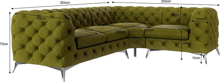 Actual product image Ropez Chelsea (Corner sofa)