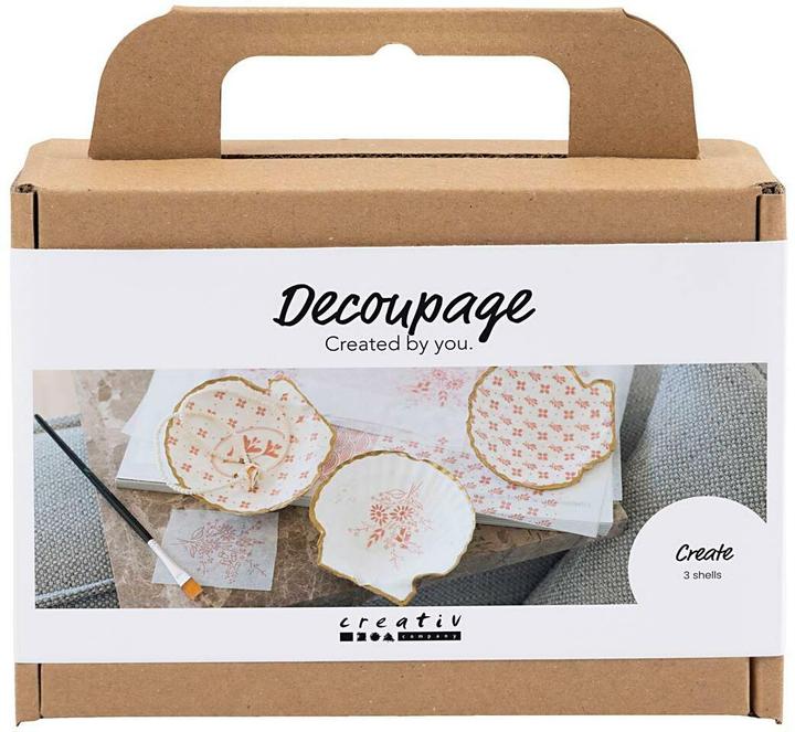 Productafbeelding Creativ Company Bastelset Decopatch Muschel-Schalen