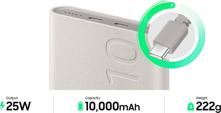 Immagine prodotto Samsung Pacchetto batteria wireless (10000 mAh, 25 W, 25 Wh)