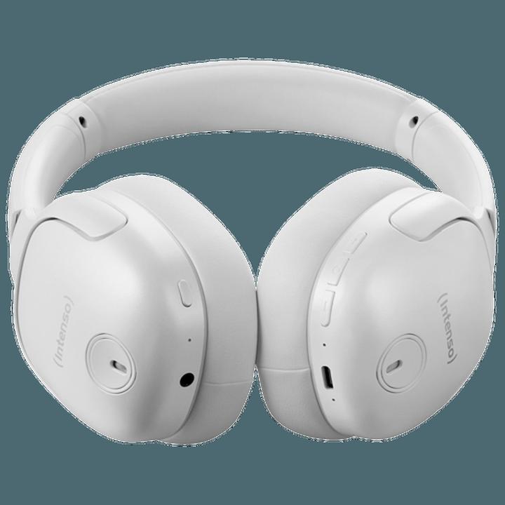Immagine prodotto Intenso Cuffie over-ear O400HA - Cancellazione attiva del rumore ibrida, fino a 75 ore di autonomia e B (ANC, 75 h, Senza fili)
