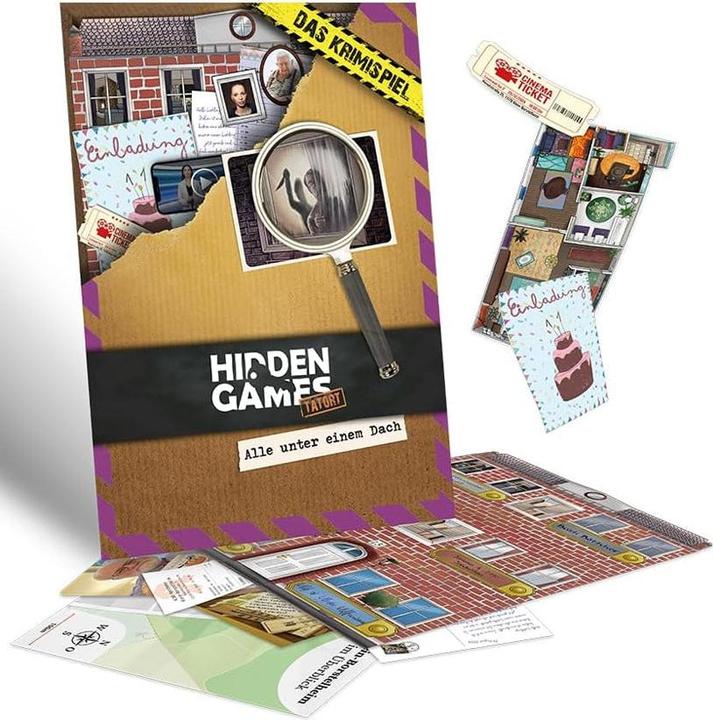 Produktbild Hidden Games Alle unter einem Dach - Krimispiel (Deutsch)