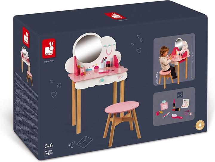 Immagine prodotto Janod Trucco e toeletta (56 x 38 x 89,5 cm)