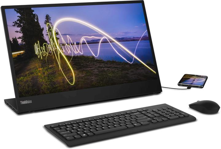 Produktbild Lenovo ThinkVision M15 (1920 x 1080 Pixel, 15.60")