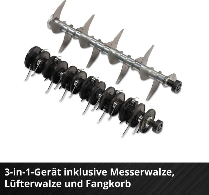 Actual product image Einhell GE-SA 36/35 Li-Solo battery-powered scarifier aerator