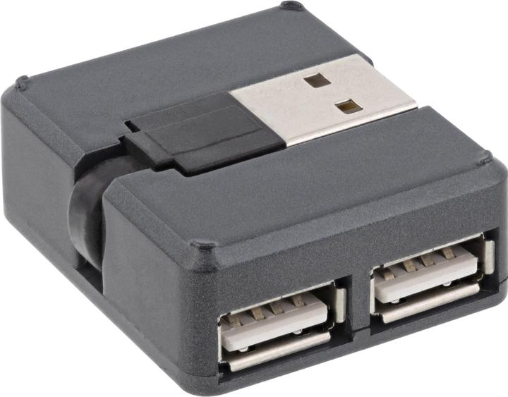 Actual product image InLine USB 2.0 4-Port Hub (USB-A, 4 Ports)