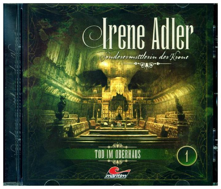 Actual product image Irene Adler - Special Investigator of the Crown 1 Death in the House of Lords (Florian Halm, Charles Rettinghaus, Peter Kirchberger, Elga Schütz, Matti Klemm, Tom Raczko, Michael Pan, Yvonne Greitzke, Reent Reins, Timo Kinzel, Hans-Jürgen Dittberner, Andrea Aust, Florentine Draeger, Rüdiger Schulzki, Thomas Nero Wolff)
