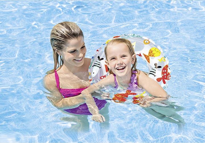 Actual product image Intex Lively Print Swim Ring