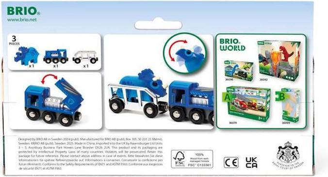 Immagine prodotto Ravensburger BRIO World - 36111 Treno in edizione speciale (2025) | Ferrovia giocattolo per bambini in edizione