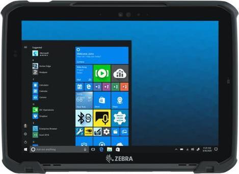 Actual product image Zebra ET80, 2D imager, USB, USB-C, BT, WLAN, NFC, IP65, 128GB, 8GB, Win10 Pro (5G, 12.10", 128 GB)