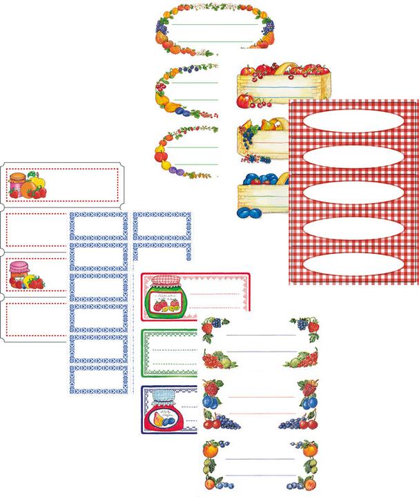 Actual product image Herma Kitchen stickers