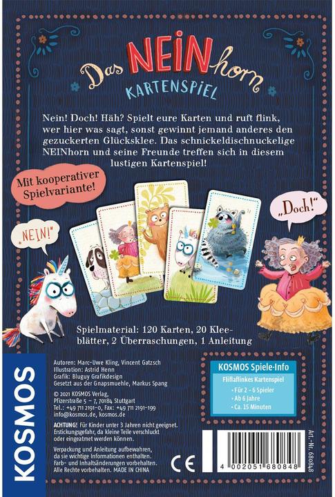 Produktbild Kosmos Das Neinhorn (Deutsch)