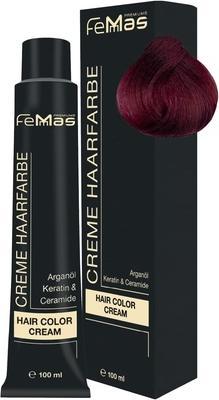 FemMas 7.26) Haarfarbe Mıttelblond Vıolett Rot 100ml (Mıttelblond Vıolett Rot 100ml)