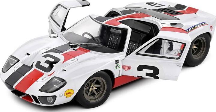 Image du produit Solido 1:18 Ford GT40 MK.1 Eric Dean 2015 blanc