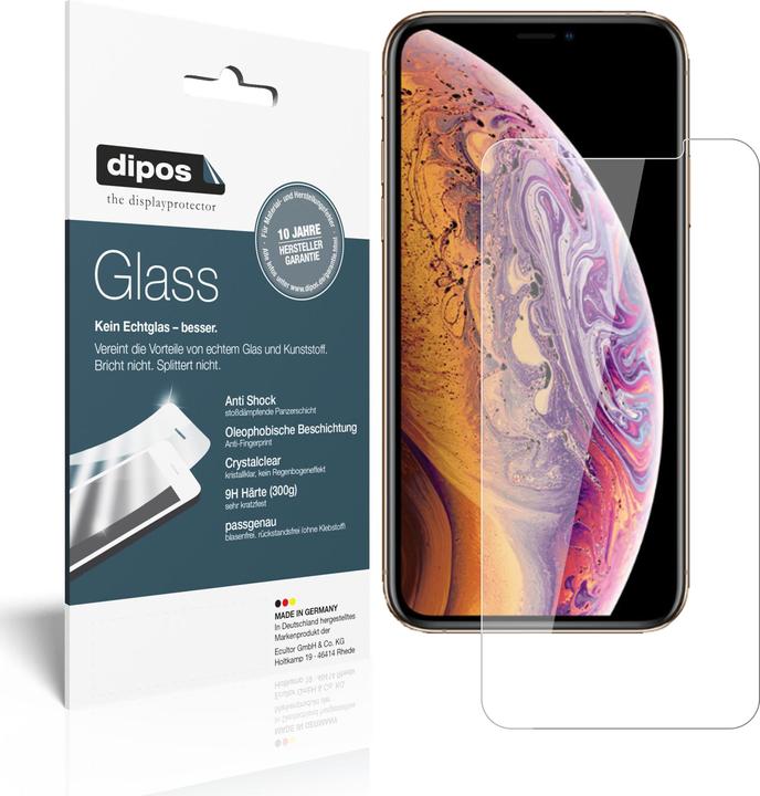 Produktbild Dipos Displayschutz Anti-Shock (1 Stück, Apple iPhone XS)