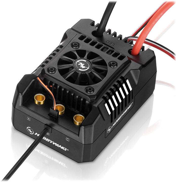 Hobbywing ezrun max4-hv controller sensorless 300 amp, 6-12s lipo, bec 10a