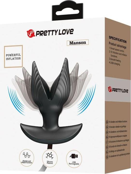 Image du produit Pretty Love Plug Anal Gonflable & Rechargeable