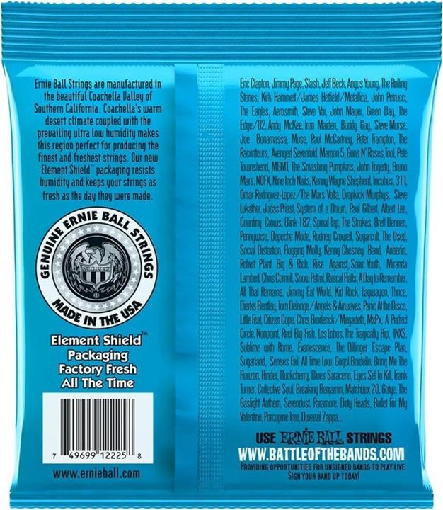 Image du produit Ernie Ball Slinky nickel (6 x, Guitare électrique, 0.04")