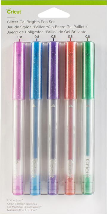 Cricut Stifteset Glitter 5 Stück