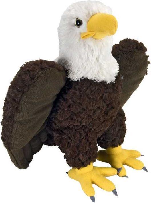 Immagine prodotto Wild Republic Peluche Aquila Calva Cuddlekin 30 cm (30 cm)